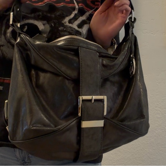 Michael Kors metallic hobo bag. Never used.